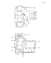 Crankcase Bolt & Stud Pattern