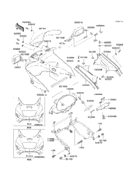 Cowling (Zx1100-E2/E3)
