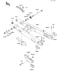 Swing Arm (Kdx200-A3)