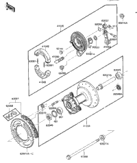 Rear Hub/Brake/Chain