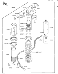 Shock Absorber ('84 Kx250-C2)