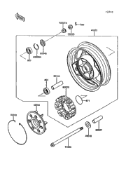 Rear Wheel/Chain (Zg1000-A7/A8)