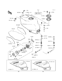 Fuel Tank (Zx600-F1)