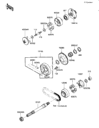 Generator Shaft/Starter Clutch