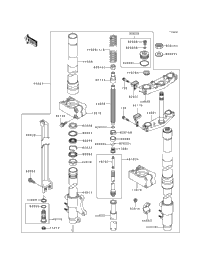 Front Fork (Kx125-H2)
