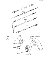 Cables ('82-'83 C3/C4)