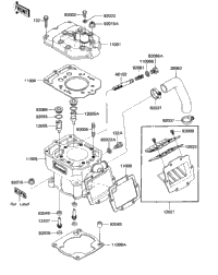 Cylinder Head/Cylinder/Reed Valve