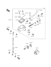 Front Master Cylinder (Kx80-R6)