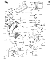 Radiator/Fan/Water Pump (-E/No. 029800)