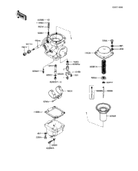 Carburetor Parts (Kz1000-R2)