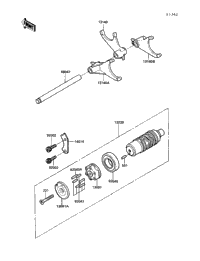 Change Drum/Shift Fork