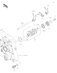 Gear Change Drum/Shift Fork(S)