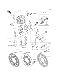 Front Brake (Kx500-E4/E5)