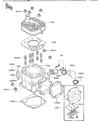 Cylinder Head/Cylinder/Reed Valve