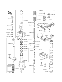 Front Fork (Kx250-H2)