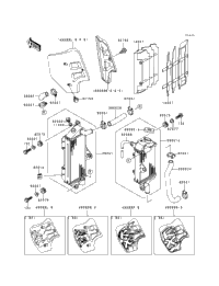 Radiator (Kx500-E4/E5/E6/E7)