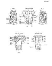 Crankcase Bolt & Stud Pattern