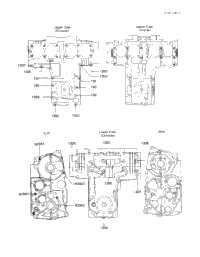 Crankcase Bolt & Stud Pattern