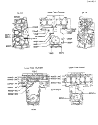 Crankcase Bolt & Stud Pattern