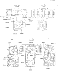 Crankcase Bolt & Stud Pattern