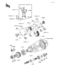 Crankshaft/Secondary Shaft