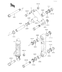 Rear Suspension (Kx125-B2)