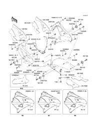 Cowling Lowers (Zx900-F1)