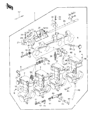 Carburetor Assy ('80-'81 C1/C2)