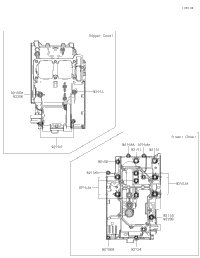 Crankcase Bolt Pattern(Ex300aea99330-)