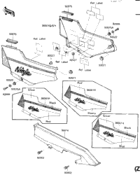 Side Covers/Chain Cover (Zx900-A2)