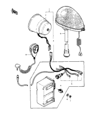 Siren/Pole Lamp (Option)