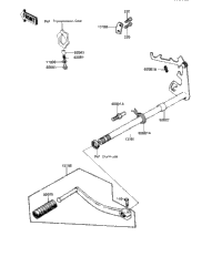 Gear Change Mechanism ('82-'83 A9/A10)