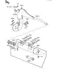 Muffler (Kdx200-A2/A3)