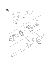 Change Drum/Shift Fork