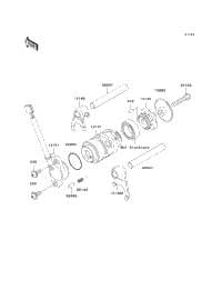 Gear Change Drum/Shift Fork(S)