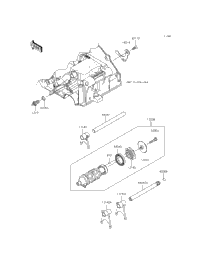 Gear Change Drum/Shift Fork(S)