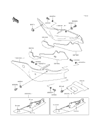 Side Covers/Chain Cover (Zx750-L2)