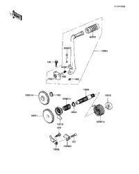Kickstarter Mechanism (Kdx80-B2)