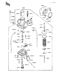 Carburetor ('83 Kx250-C1)