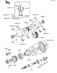 Crankshaft/Secondary Shaft