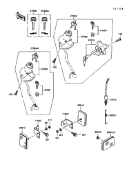Ignition Switch (Kl250-D8/D9)