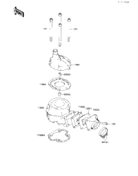 Cylinder Head/Cylinder/Reed Valve
