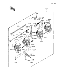 Carburetor Assy (Kz1000-R1)