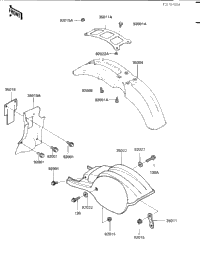 Fenders ('84 Kx250-C2)
