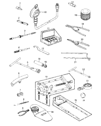 Special Service Tools "A" ('80-'81 C1/C2