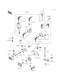 Ignition Switch/Locks/Refiectors
