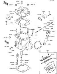 Cylinder Head/Cylinder/Reed Valve