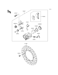 Front Caliper (Kdx200-E4)