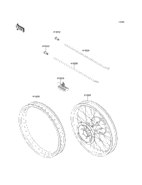 Optional Parts (20In Front Wheel)