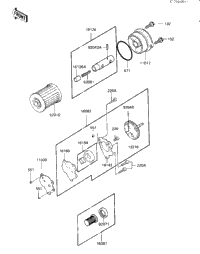 Oil Pump/Oil Filter (E/No. 009938--)